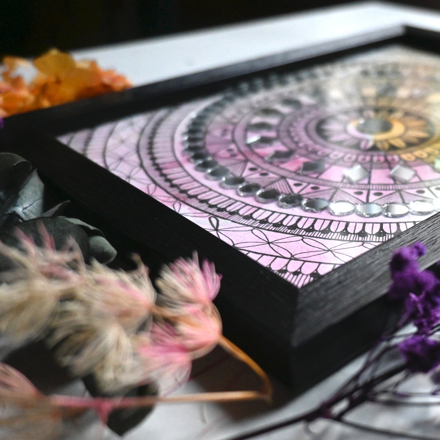 Geometric Art Mandala 23x17cm