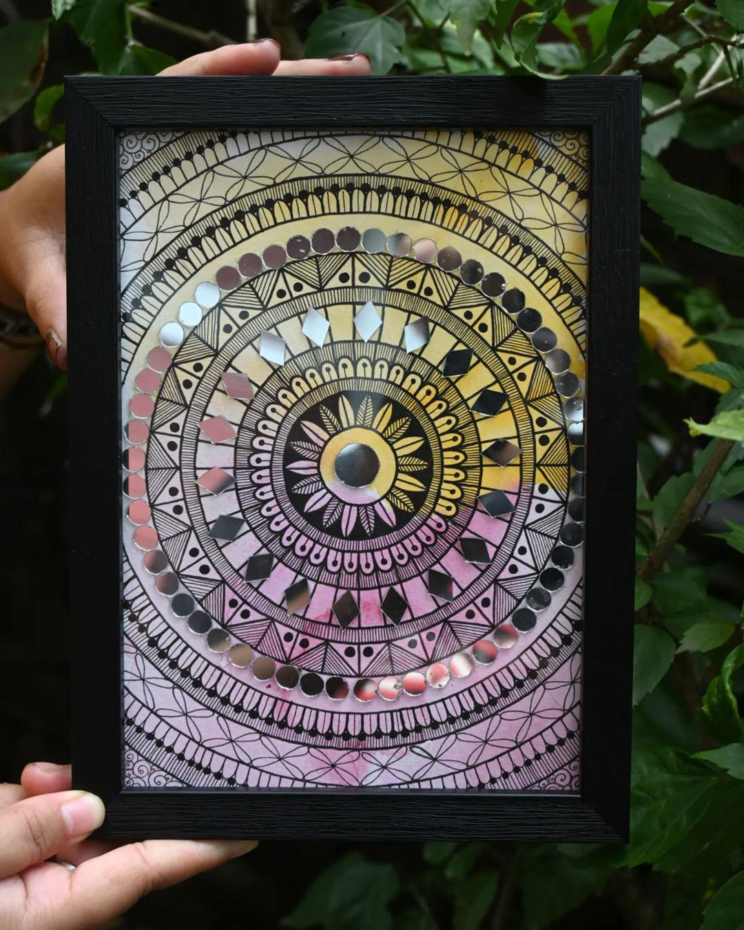 Geometric Art Mandala 23x17cm