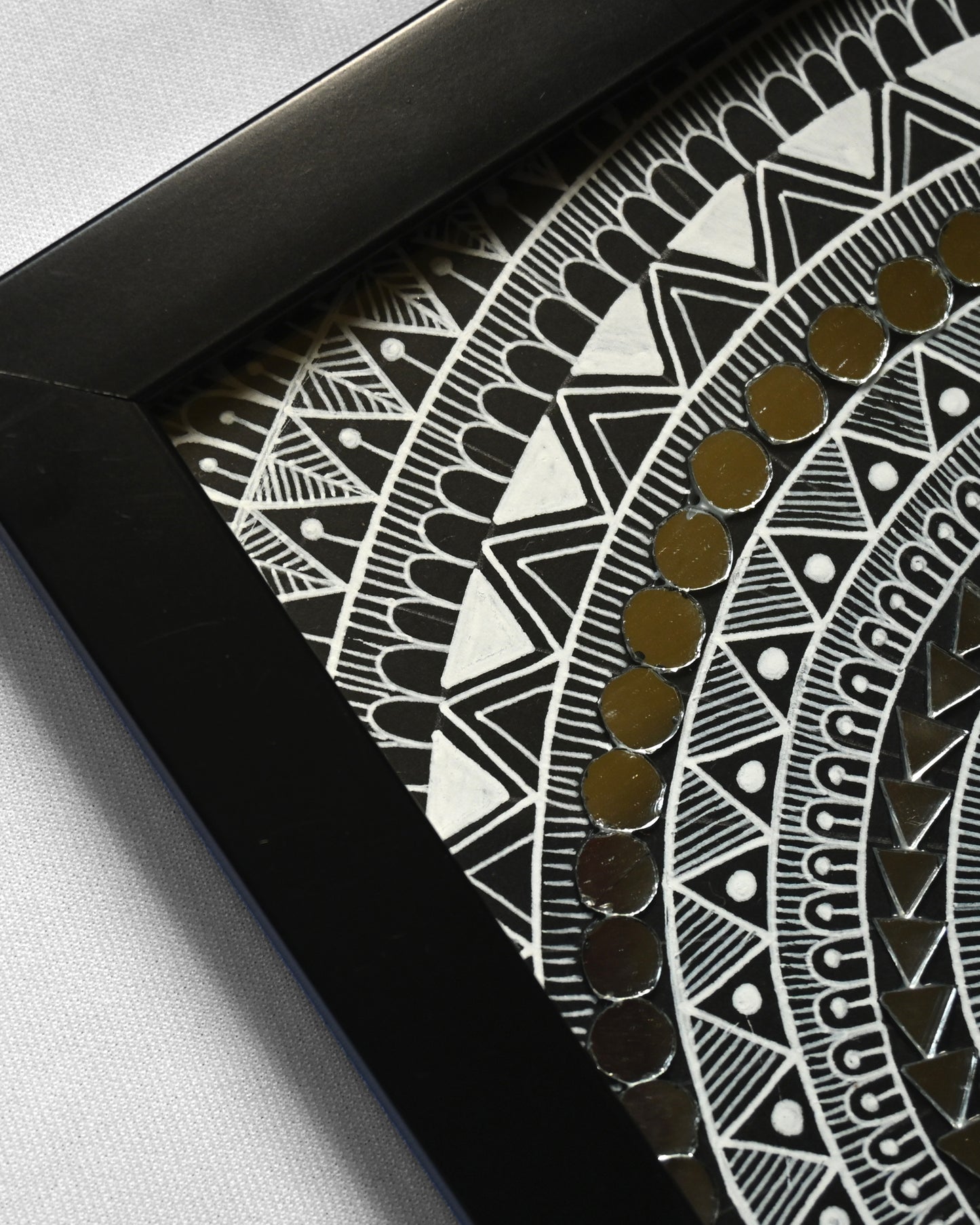 Eclipse & Lumina - Handmade Mandala Art Pieces 23x17cm - PACK OF 2