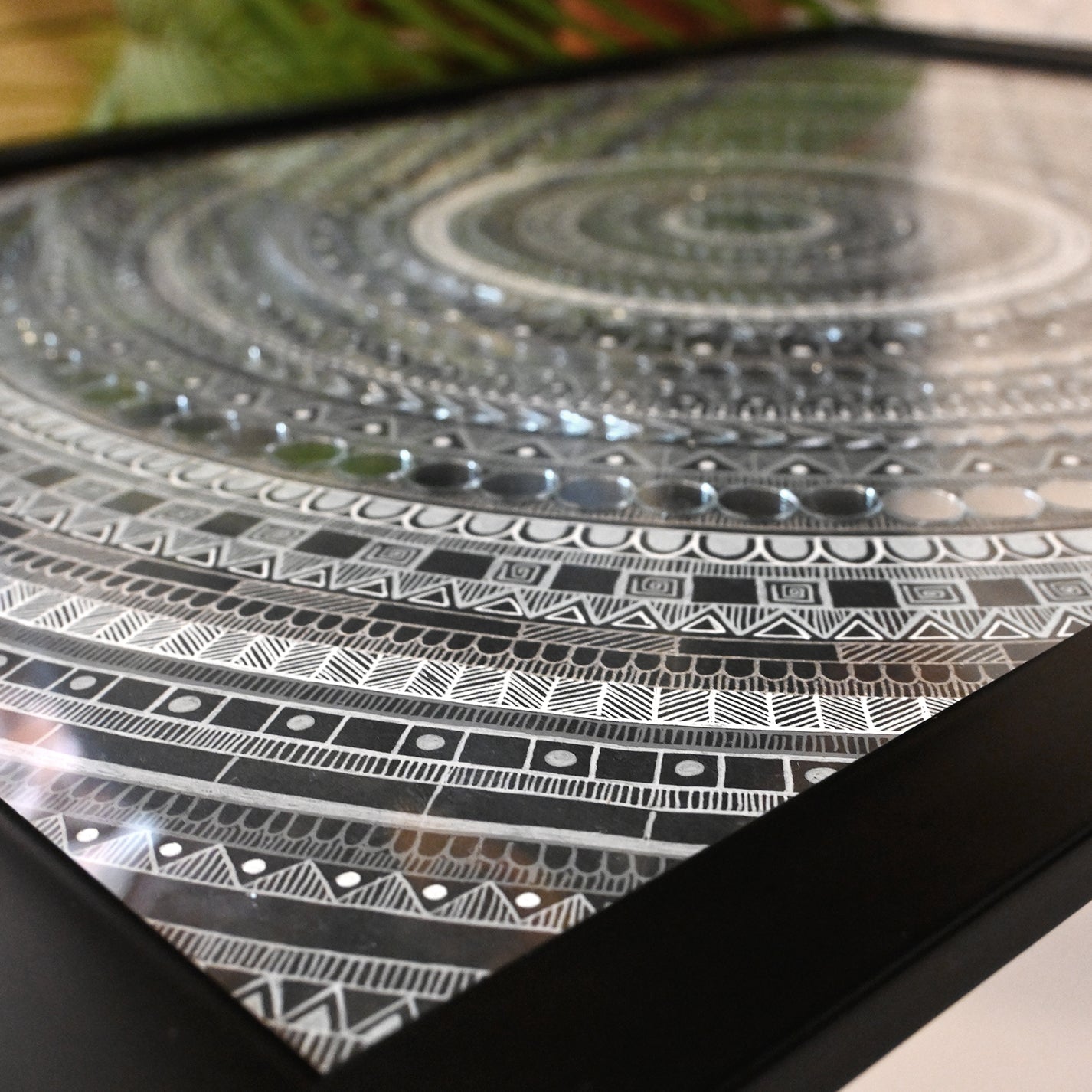 Moonlight 2.0 - Handmade Mandala Art - 64x46cm