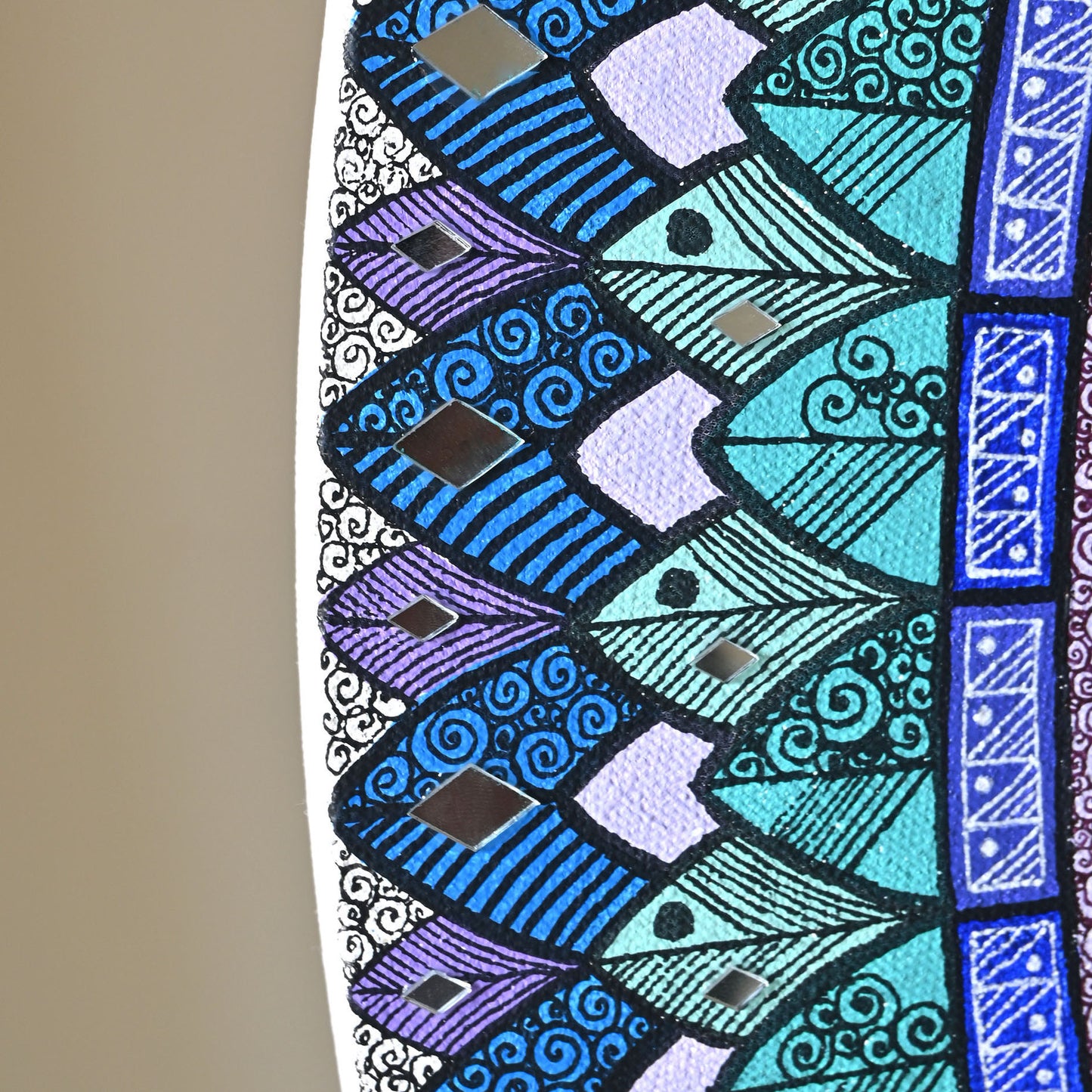 The Blooming Sphere 92x92cm